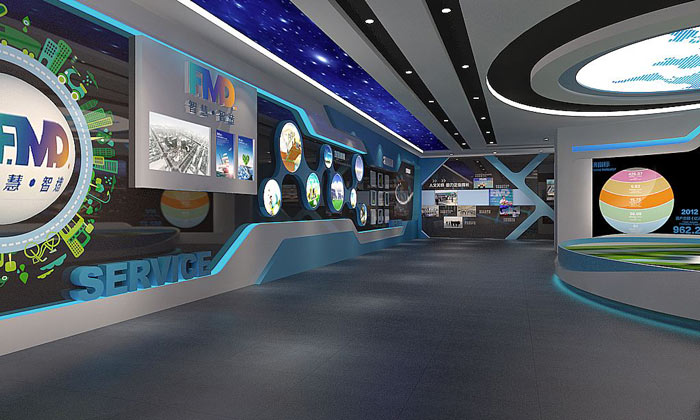 展會策劃設計中展廳玻璃運用和燈光照明的基本